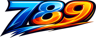 Logo 789 bernuansa neon